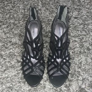 Adrienne Vittadini Heels Size 8.5 Black